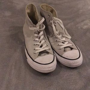 High-Top Parchment Converse